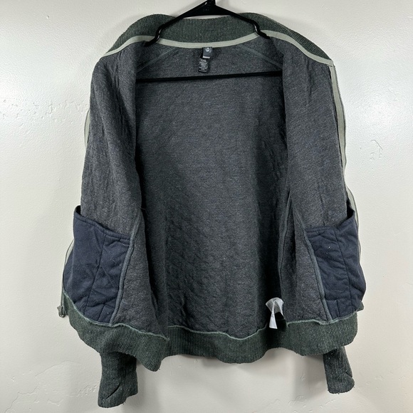 Mountain Hardwear Women's Sarafin Long Sleeve Bomber Wool Jacket Size Large - Picture 3 of 6